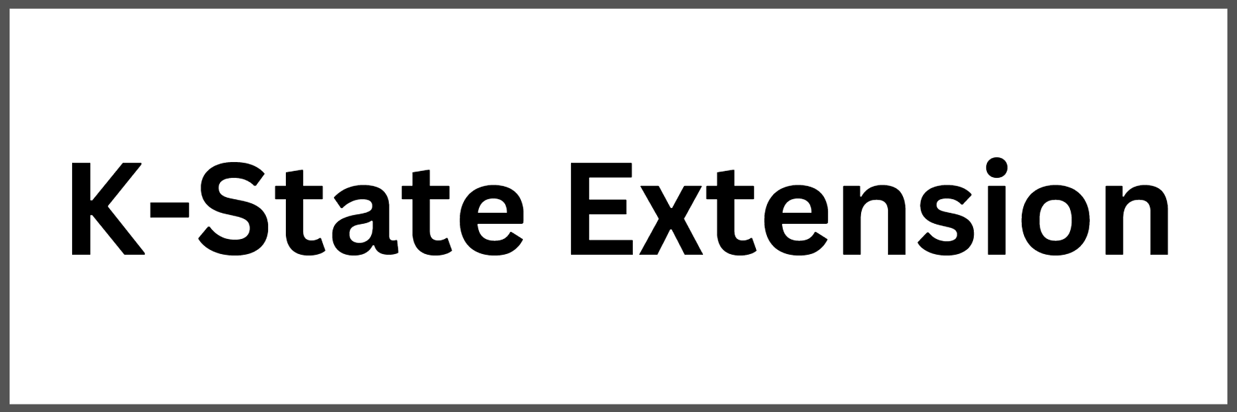 K-State Extension