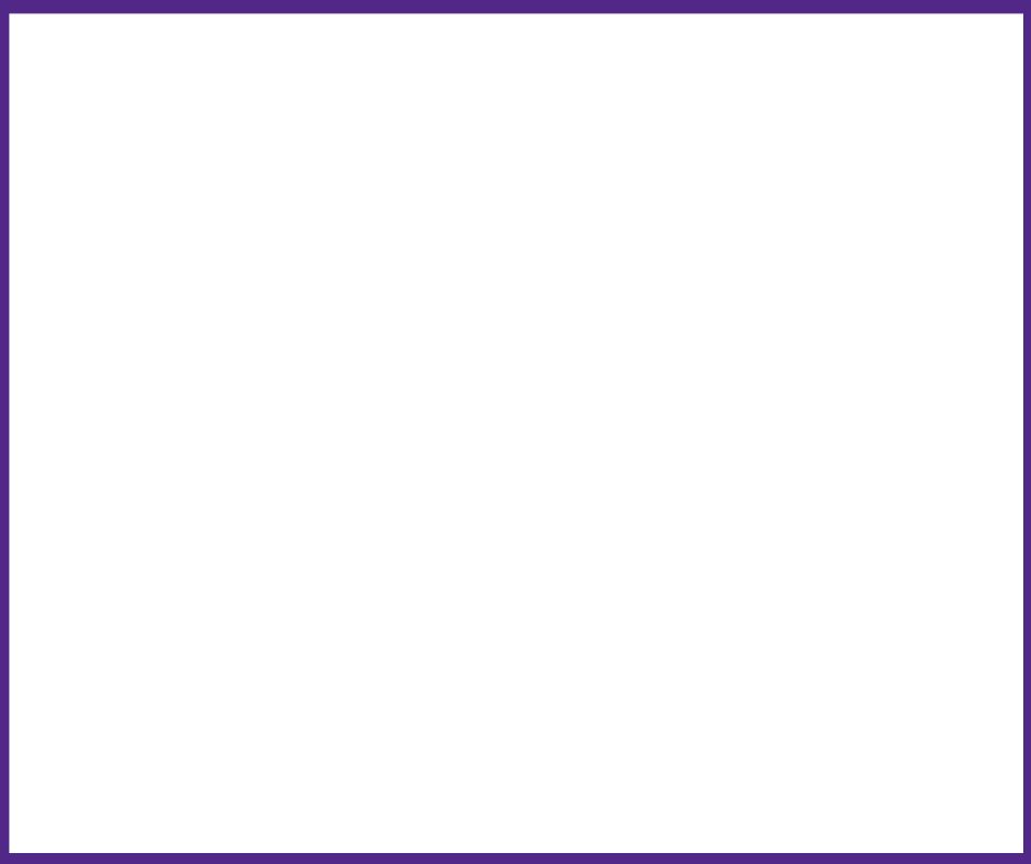 Blank purple and white box